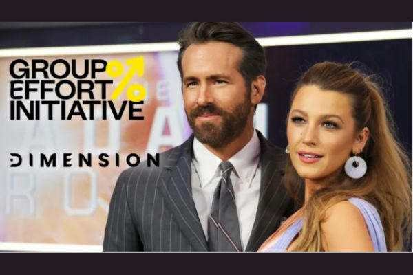 Ryan Reynolds & Blake Lively’s Group Effort Initiative Teams Up with Dimension and DNEG 360 for UK Mentorship Program Rise Up